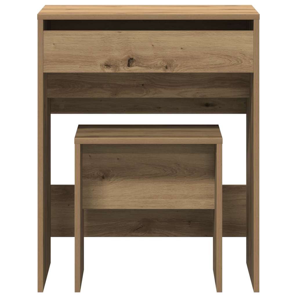 Speilbord 2 pcs artisan eik 60 x 40 x 75 cm Konstruert tre