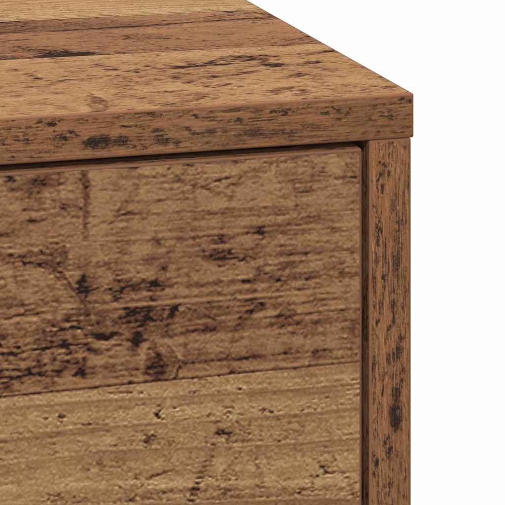 Nattbordskap Gammelt tre 38 x 34 x 61 cm Konstruert tre