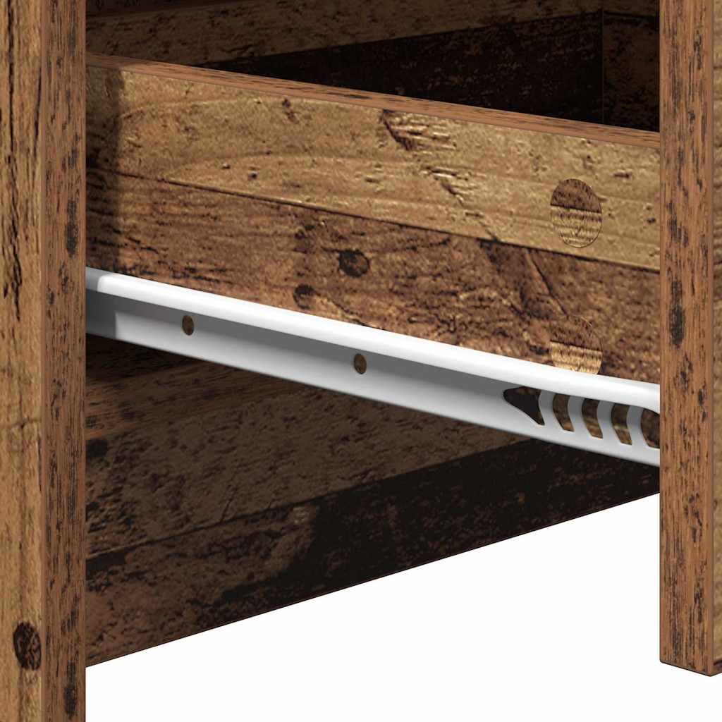 Nattbordskap Gammelt tre 38 x 34 x 61 cm Konstruert tre