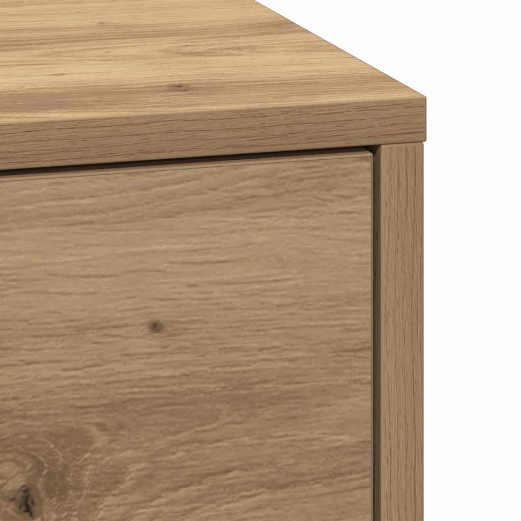 Nattbordskap Artisan Eik 38 x 34 x 61 cm Konstruert tre