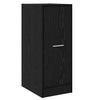 Apotekskap Svart eik 30 x 41 x 77,5 cm Konstruert tre