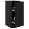 Apotekskap Svart eik 30 x 41 x 77,5 cm Konstruert tre