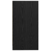 Apotekskap Svart eik 30 x 41 x 77,5 cm Konstruert tre