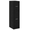 Apotekskap Svart eik 30 x 41 x 118 cm Konstruert tre