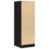 Apotekskap Svart eik 40 x 41 x 118 cm Konstruert tre