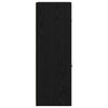 Apotekskap Svart eik 40 x 41 x 118 cm Konstruert tre