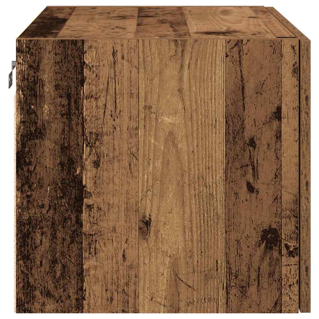 Veggskap Gammelt tre 70 x 42.5 x 40 cm Konstruert tre