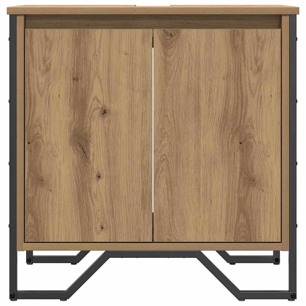 Sink Cabinet med dør Artisan Eik 60 x 35 x 60 cm Konstruert tre