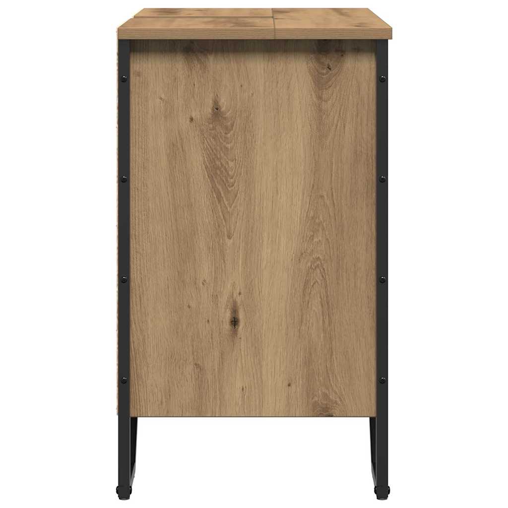 Sink Cabinet med dør Artisan Eik 60 x 35 x 60 cm Konstruert tre