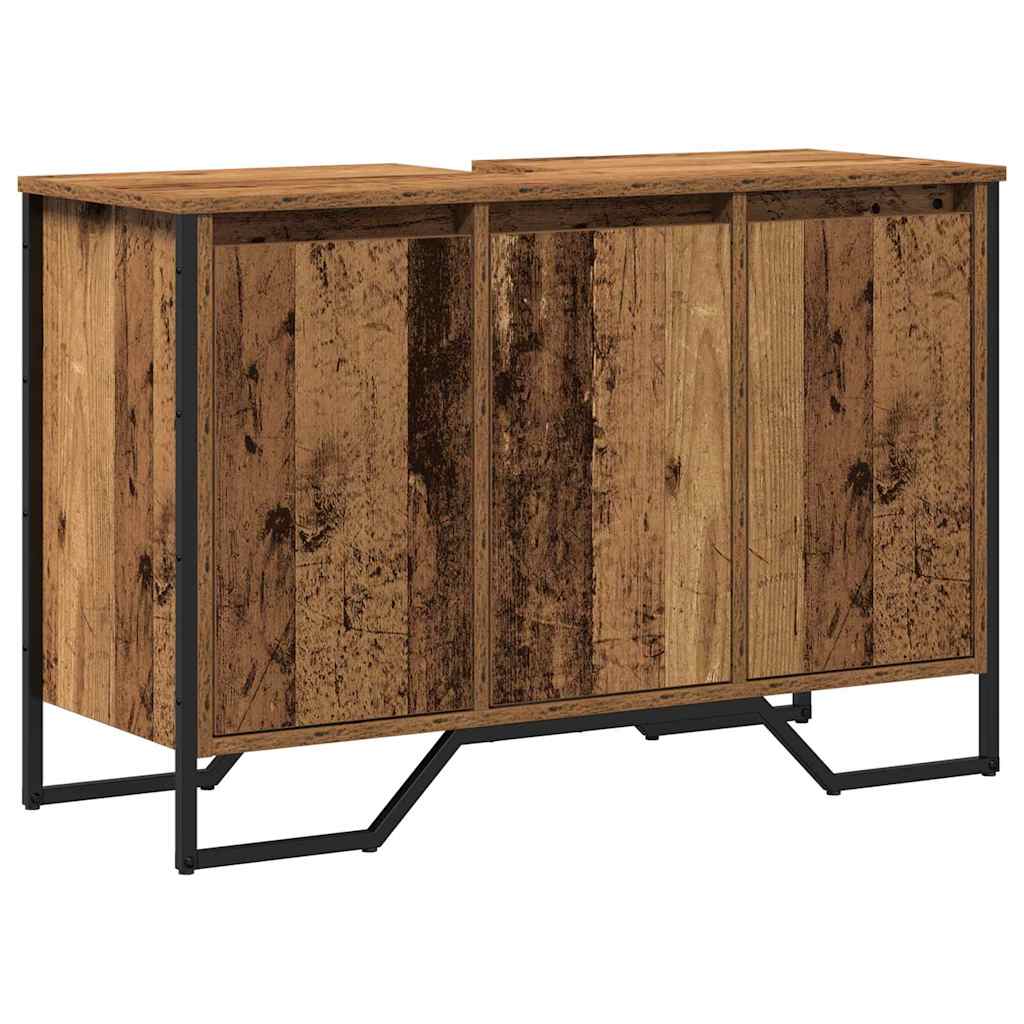 Vaskeskap Annet Gamle tre 91 x 35 x 60 cm Konstruert tre