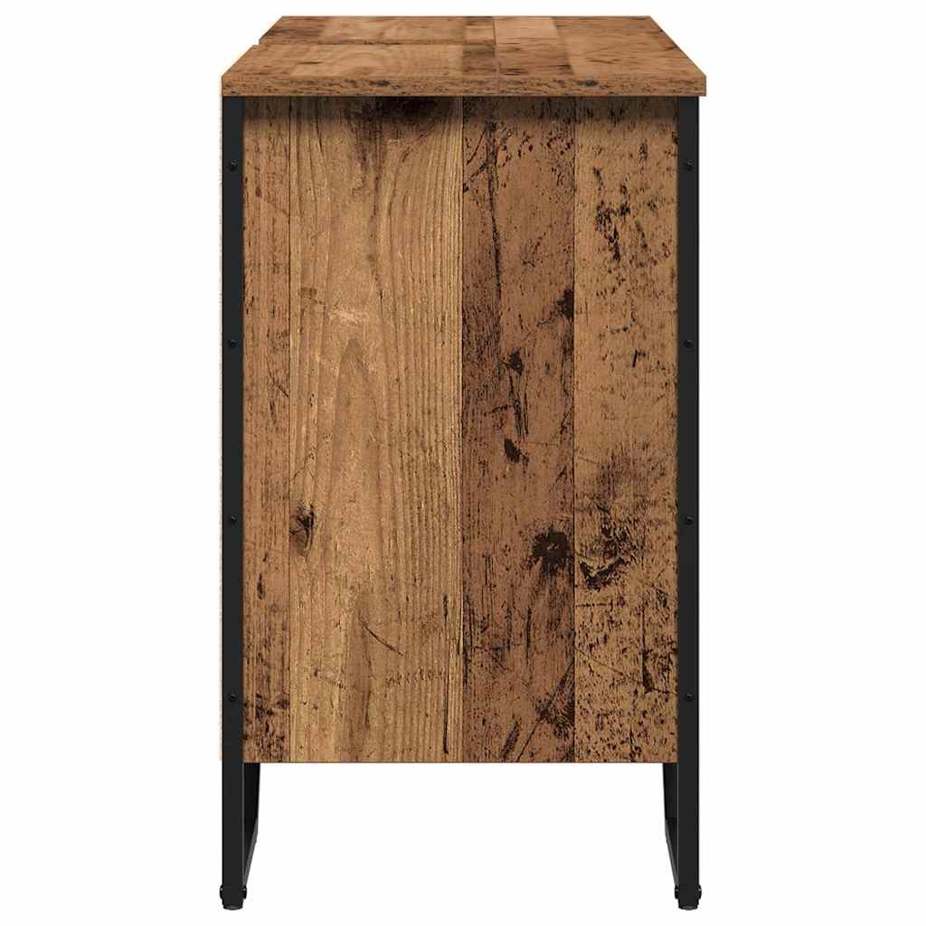 Vaskeskap Annet Gamle tre 91 x 35 x 60 cm Konstruert tre