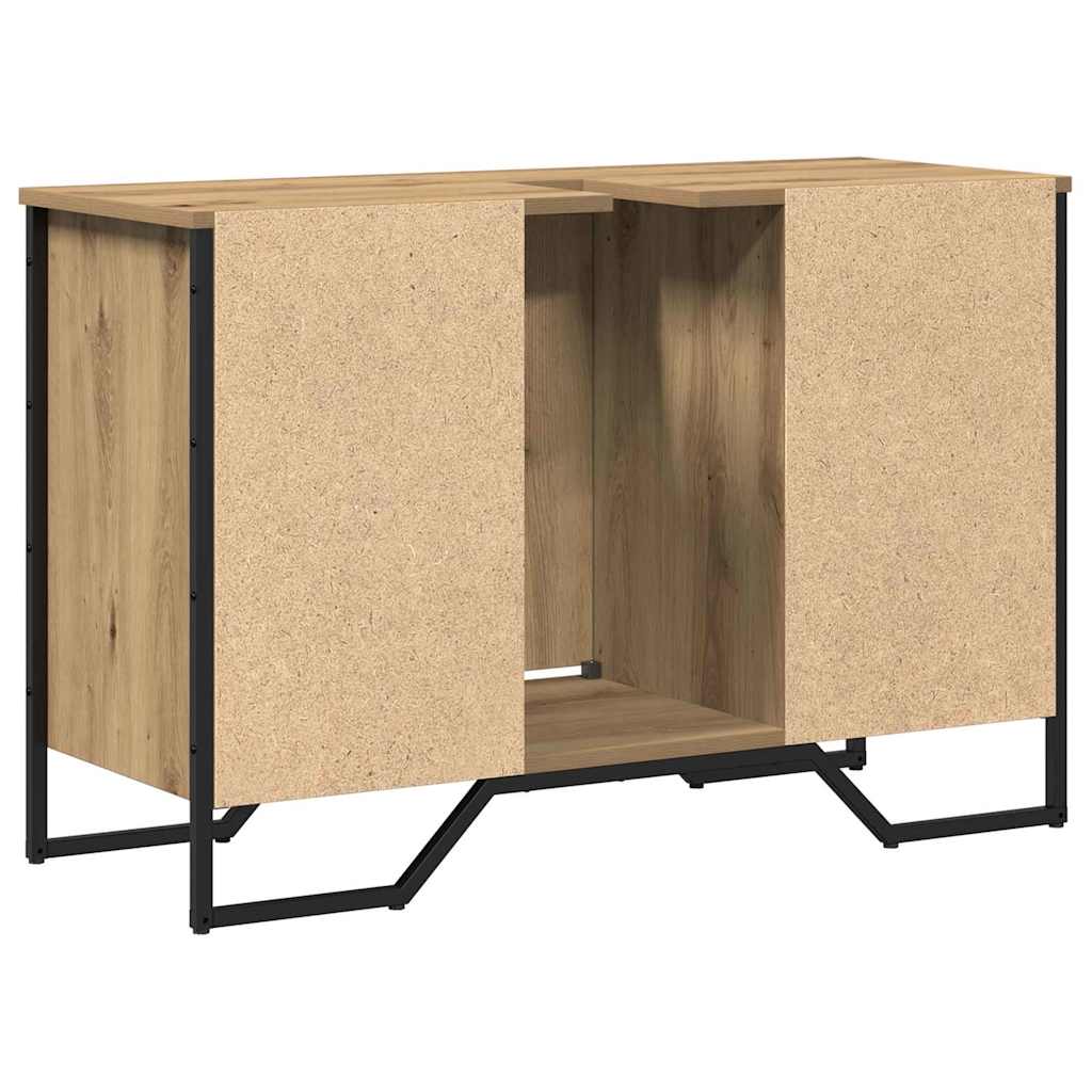 Baderomsvaskeskap Artisan Eik 91 x 35 x 60 cm Konstruert tre