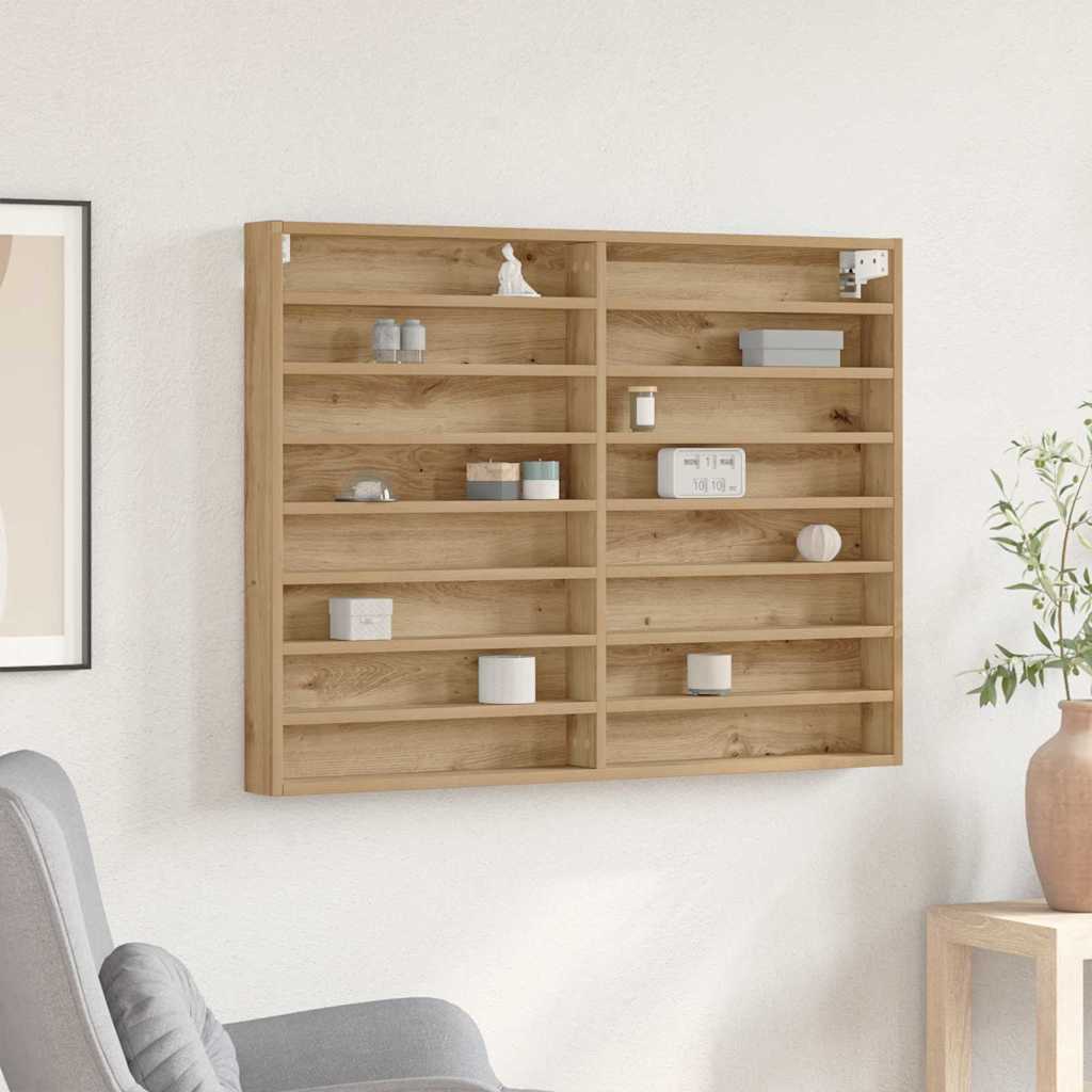 Visningsskap Artisan Eik 100 x 8,5 x 75 cm Konstruert tre