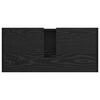 Sink Cabinet med dør Svart Eik 63 x 29 x 55 cm Konstruert tre