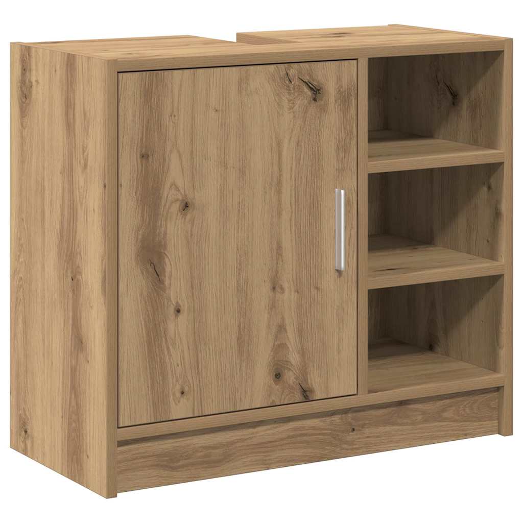 Vaskeskap med dør Artisan Eik 63 x 29 x 55 cm Konstruert tre