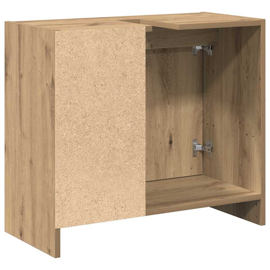 Vaskeskap med dør Artisan Eik 63 x 29 x 55 cm Konstruert tre
