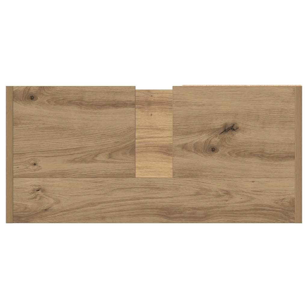 Vaskeskap med dør Artisan Eik 63 x 29 x 55 cm Konstruert tre