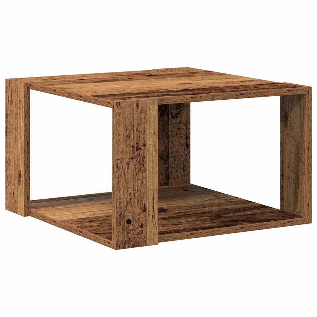 Kaffebord Gamle tre 51,5 x 51,5 x 30 cm Konstruert tre