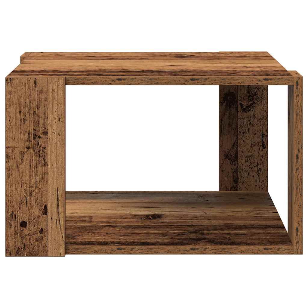 Kaffebord Gamle tre 51,5 x 51,5 x 30 cm Konstruert tre