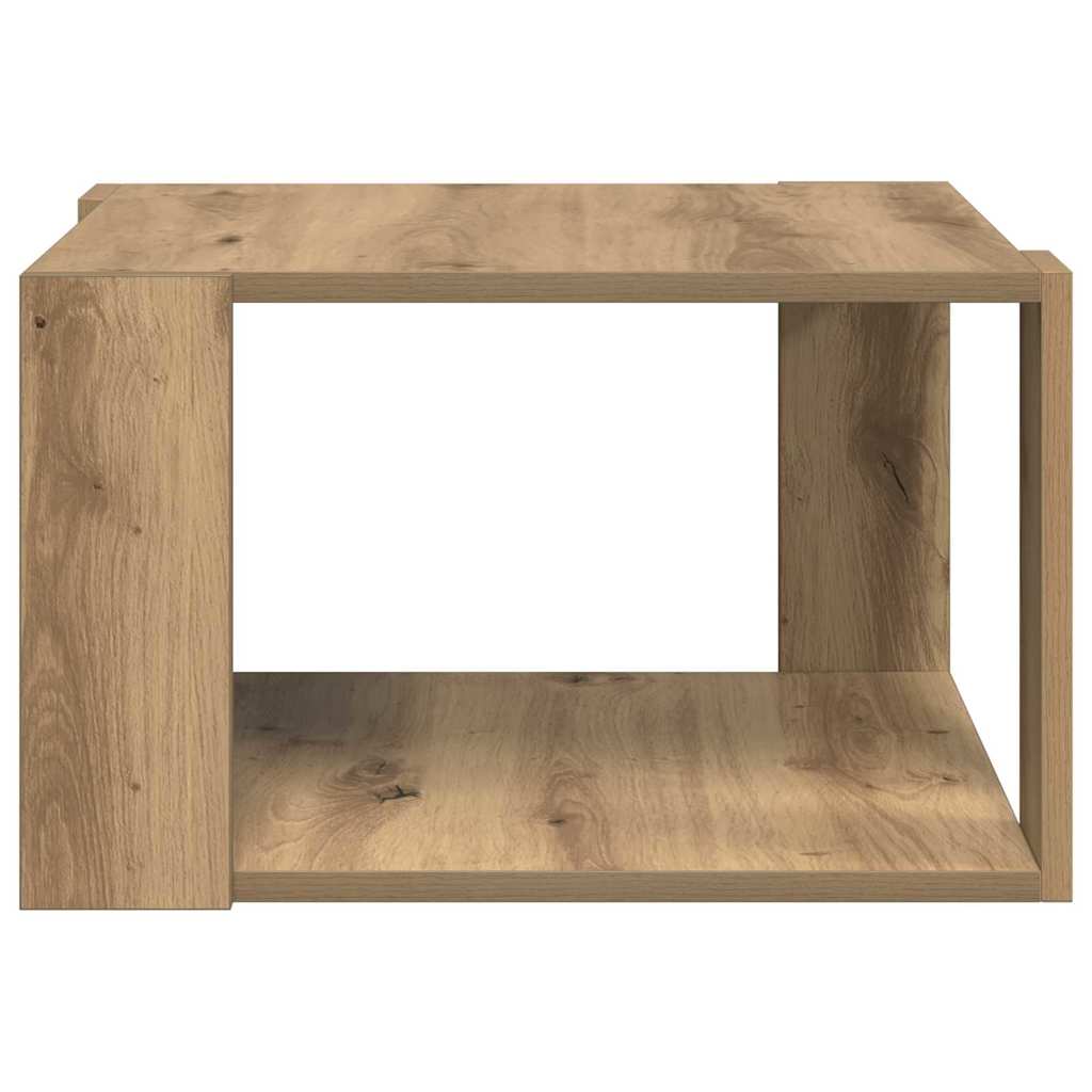 Kaffebord Artisan Eik 51,5 x 51,5 x 30 cm Konstruert tre