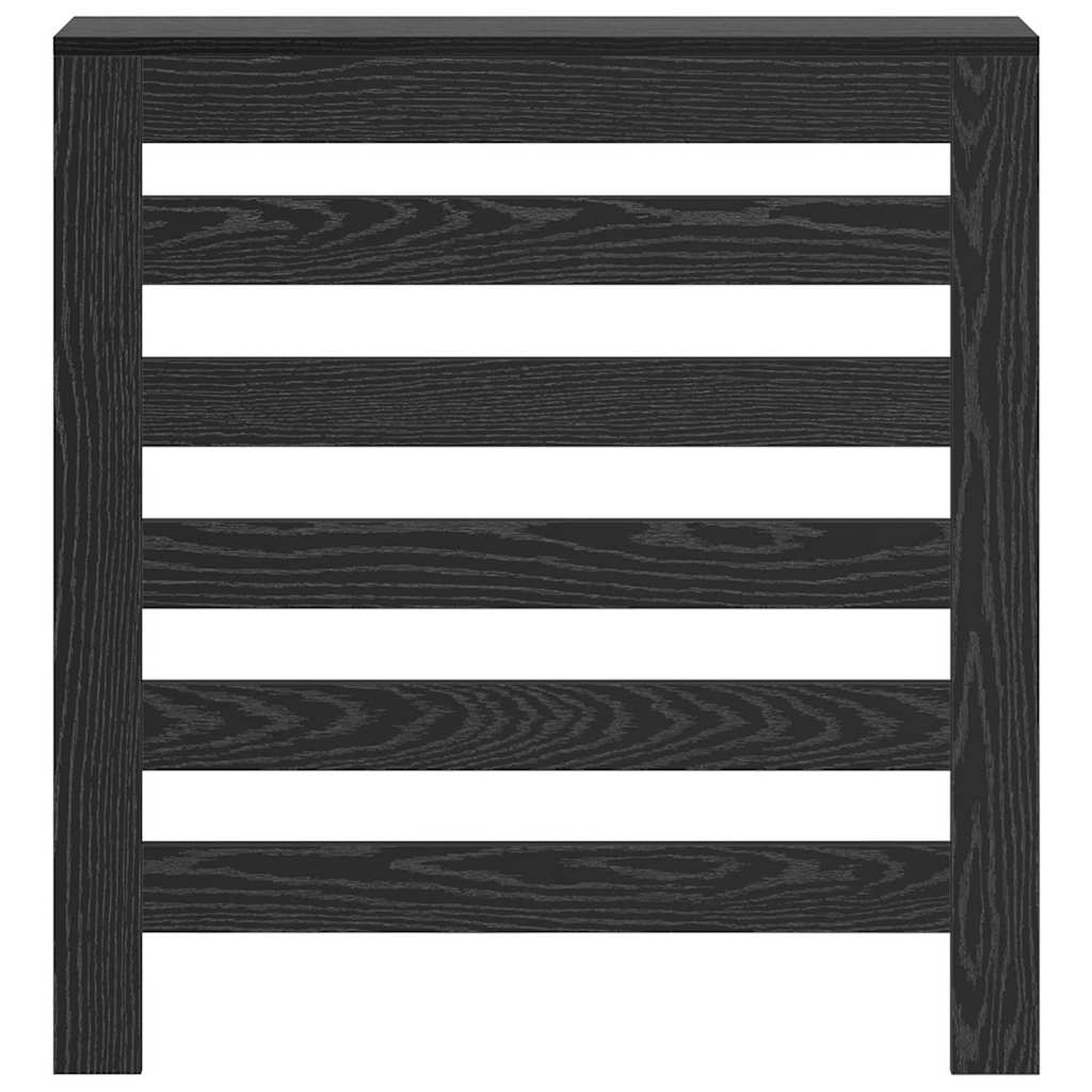Radiator Deksel Svart Eik 78 x 20 x 82 cm Konstruert tre