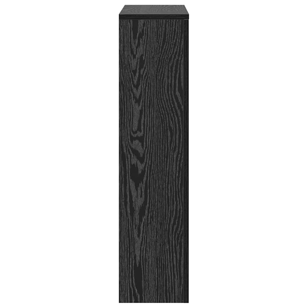 Radiator Deksel Svart Eik 78 x 20 x 82 cm Konstruert tre