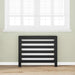 Radiator Deksel Svart Eik 104 x 20 x 82 cm Konstruert tre