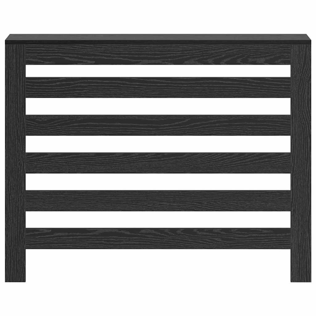 Radiator Deksel Svart Eik 104 x 20 x 82 cm Konstruert tre