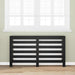 Radiator Deksel Svart Eik 149 x 20 x 82 cm Konstruert tre