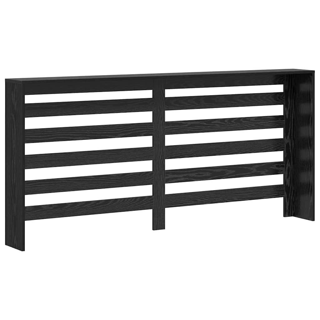 Radiator Deksel Svart Eik 175 x 20 x 82 cm Konstruert tre