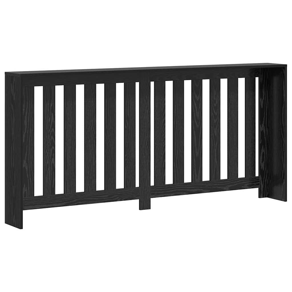 Radiator Deksel Svart Eik 175 x 20 x 82 cm Konstruert tre