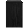 Planteholder 2 pcs Svart eik 20 x 20 x 30 cm Konstruert tre