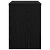 Planteholder 2 pcs Svart eik 25 x 25 x 35 cm Konstruert tre