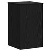 Planteholder 2 pcs Svart eik 30 x 30 x 50 cm Konstruert tre