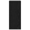 Planteholder 2 pcs Svart eik 30 x 30 x 70 cm Konstruert tre