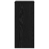 Planteholder 2 pcs Svart eik 30 x 30 x 70 cm Konstruert tre