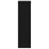 Planteholder 2 pcs Svart eik 17 x 17 x 60 cm Konstruert tre