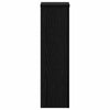 Planteholder 2 pcs Svart eik 17 x 17 x 60 cm Konstruert tre