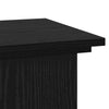 Planteholder Svart eik 33 x 33 x 60 cm Konstruert tre