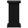 Planteholder Svart eik 33 x 33 x 60 cm Konstruert tre