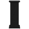 Planteholder Svart eik 33 x 33 x 80 cm Konstruert tre