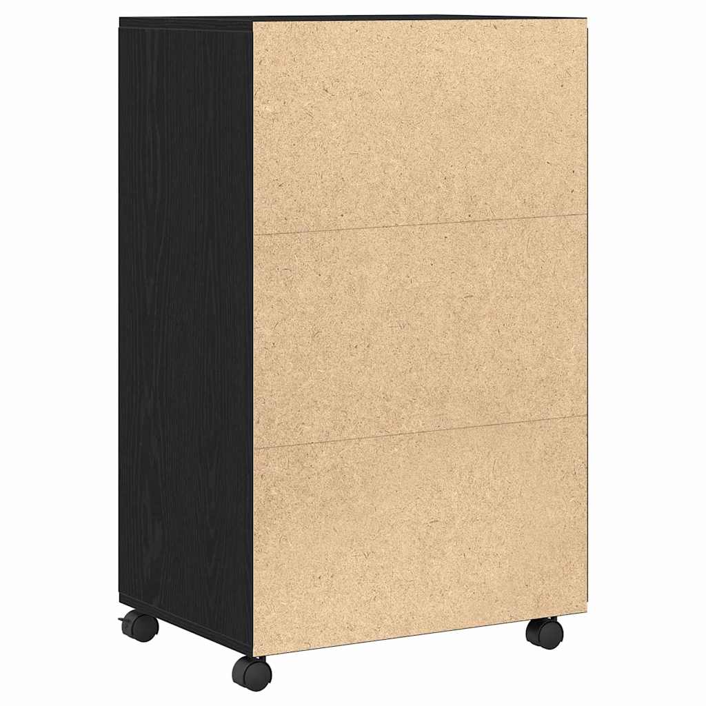 Kabinett Svart Eik 55 x 40 x 82 cm