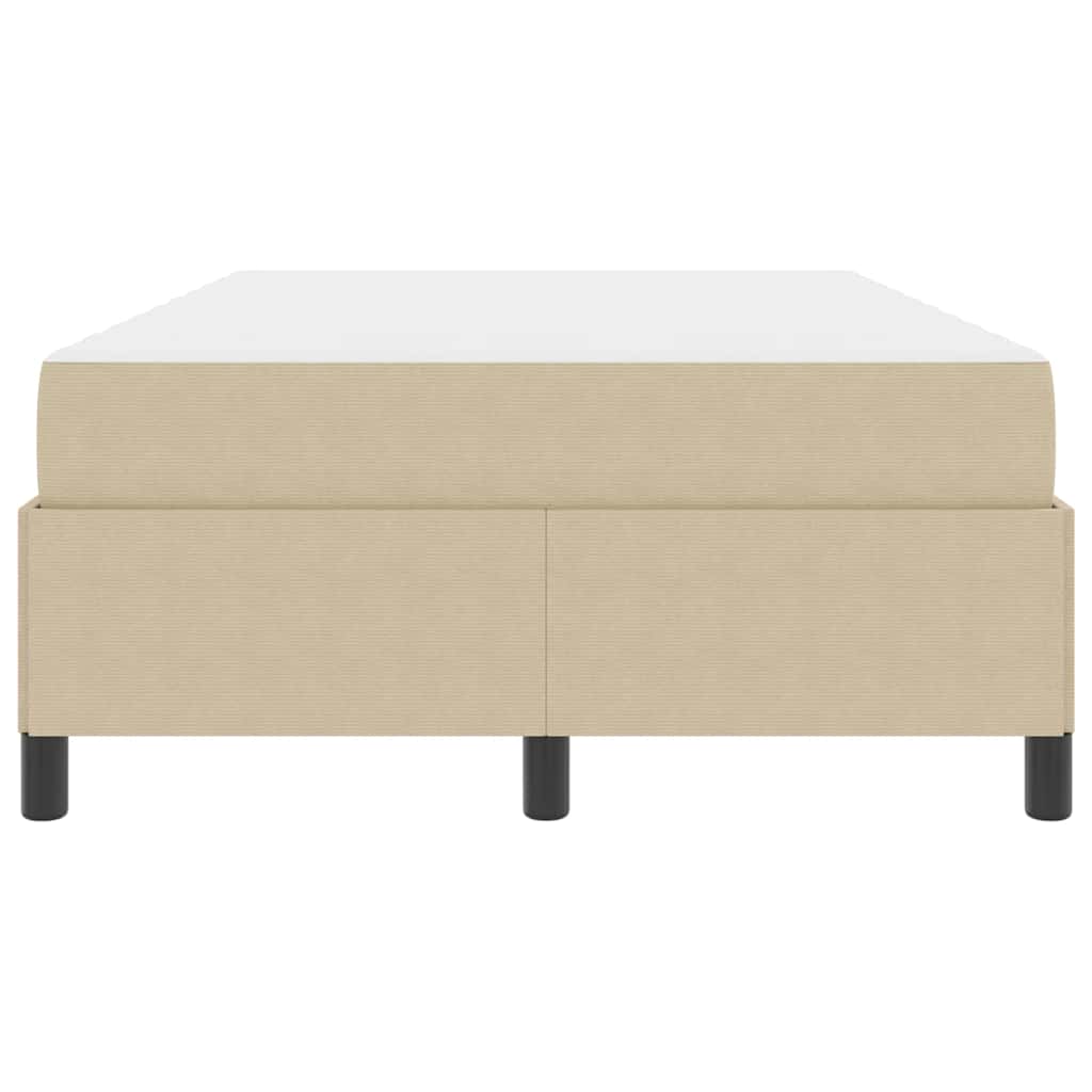 Sengestamme med madrass Lys grønn grå 120 x 200 cm stoff