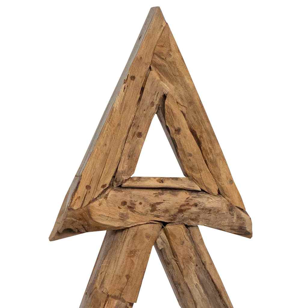Juletre med stativ Brun 90 cm Heltre teak