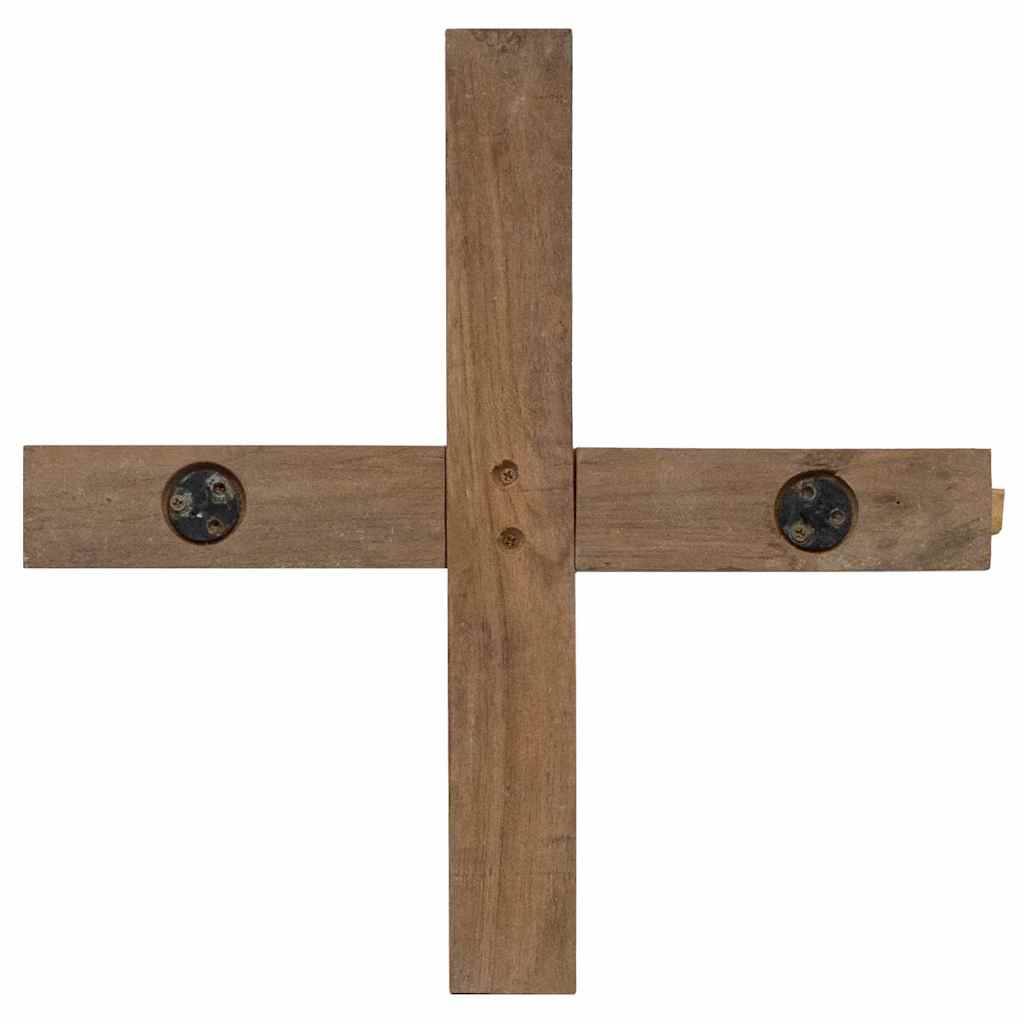 Juletre med stativ Brun 90 cm Heltre teak
