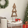 Juletre med stativ Brun 90 cm Heltre teak