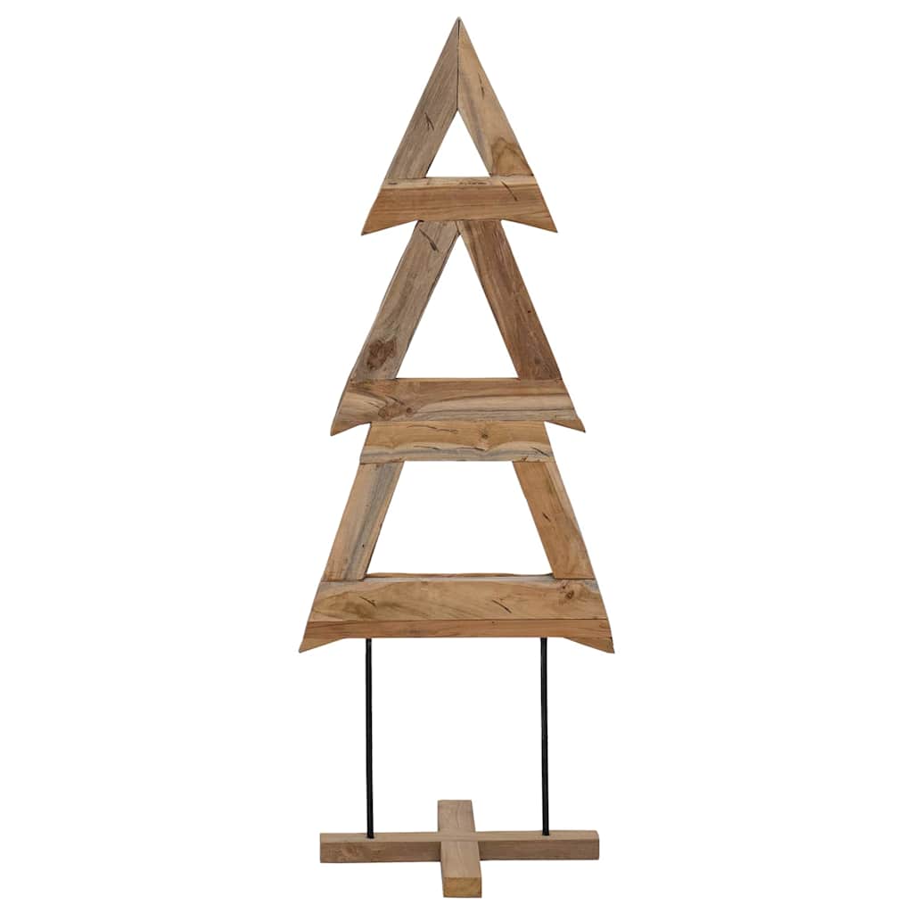 Juletre med stativ Brun 90 cm Heltre teak