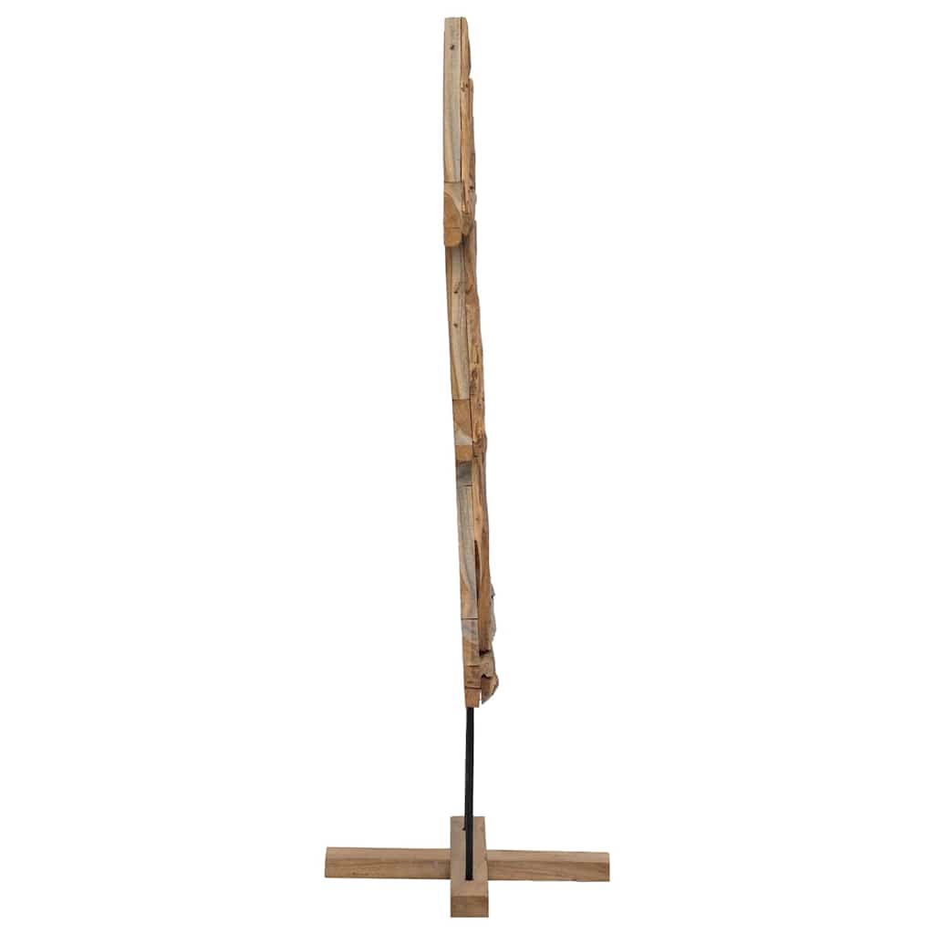 Juletre med stativ Brun 90 cm Heltre teak