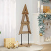 Juletre med stativ Brun 120 cm Heltre teak