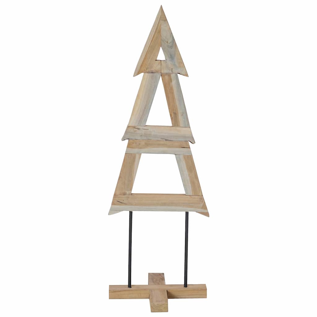Juletre med stativ Brun 120 cm Heltre teak